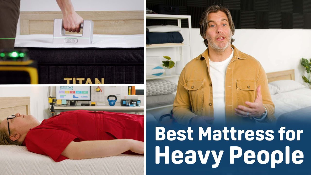 Best Mattress for Heavy People: New 2024 Ratings