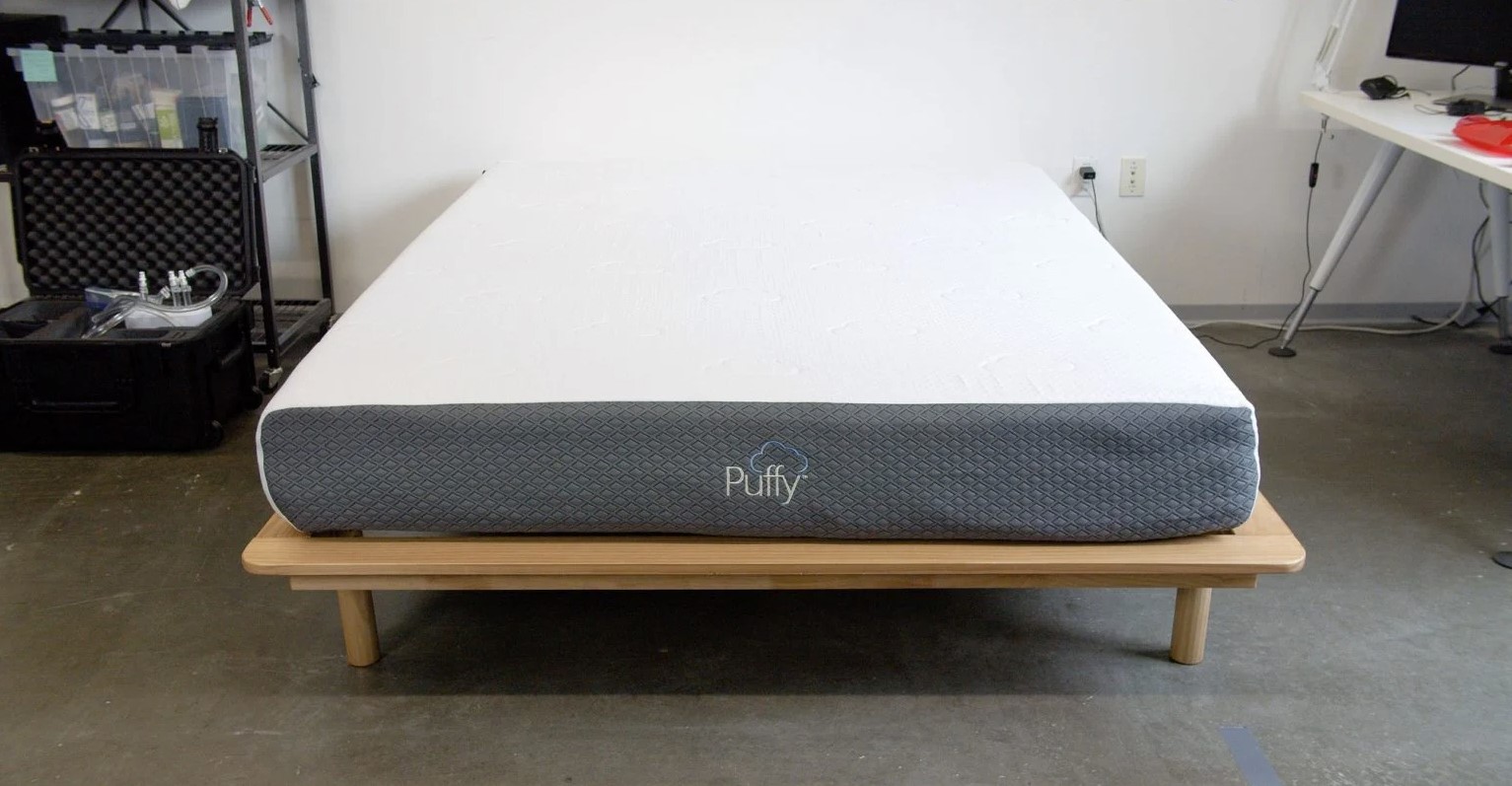 proprietary image of the puffy mattress