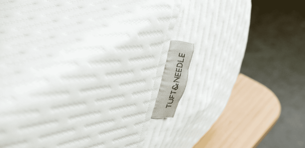 tuft and needle mattress label