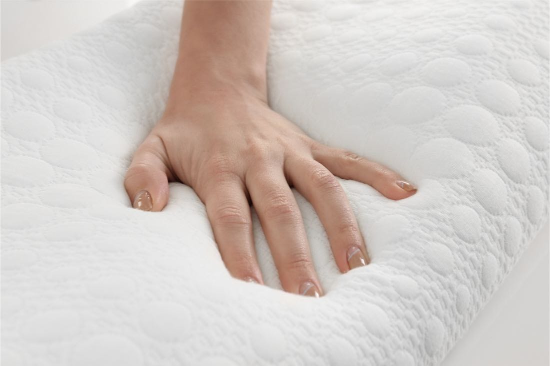 solid memory foam pillow