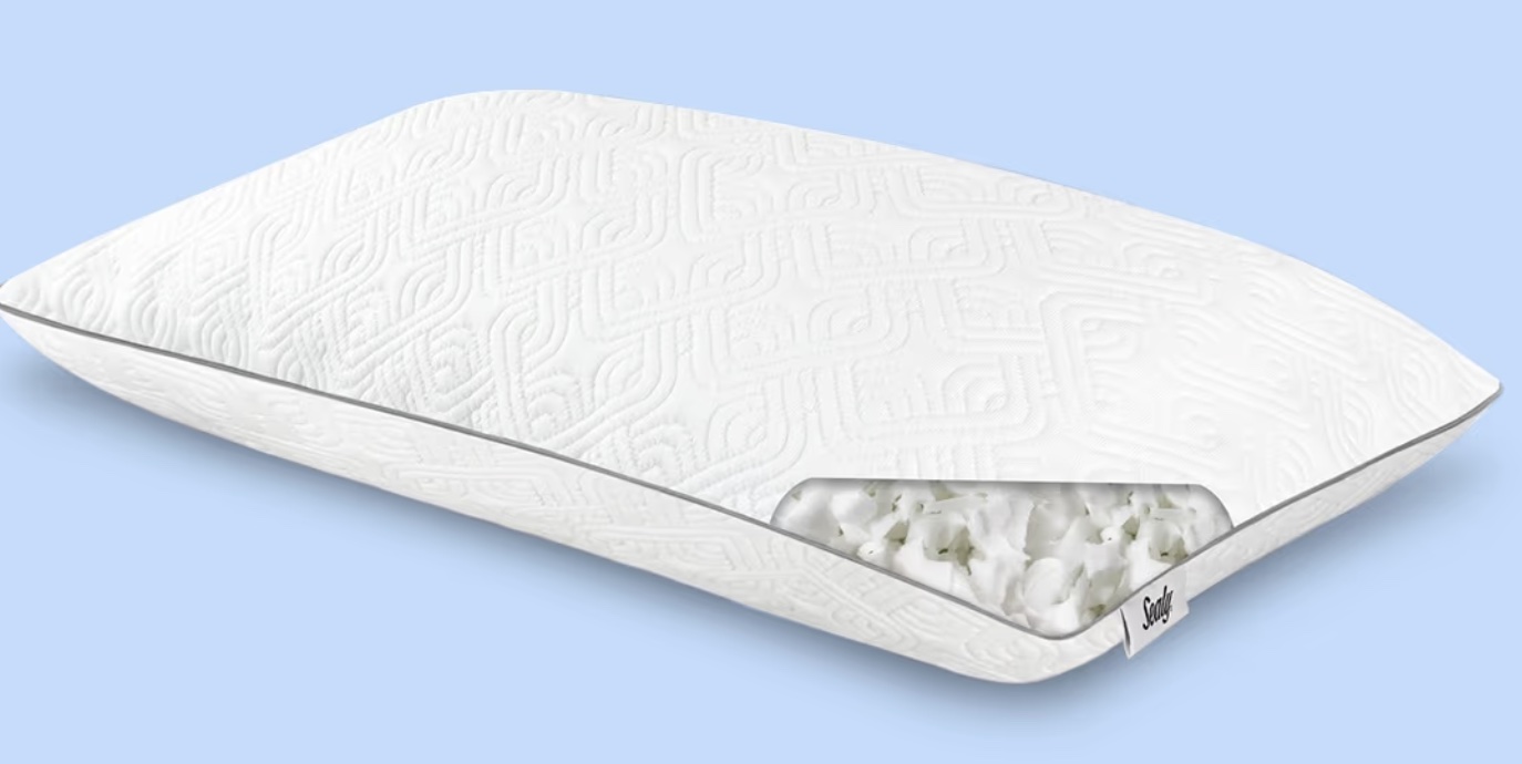 Product page photo of the Sealy Adjustable Pillow