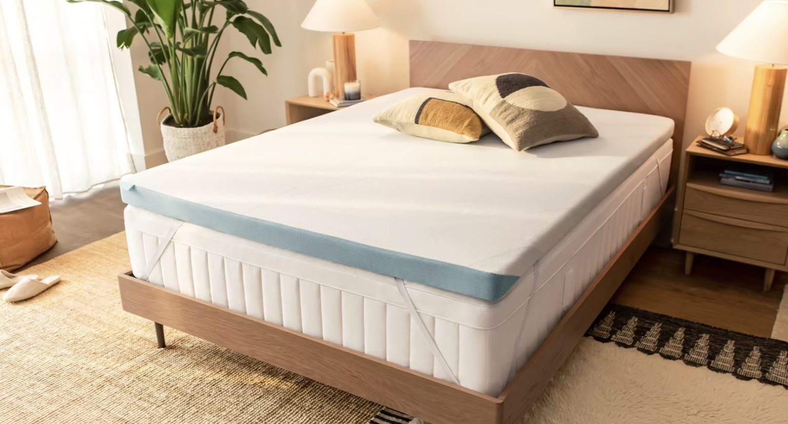 Product page photo of the Tempur-Pedic TEMPUR-Adapt + Cooling Topper