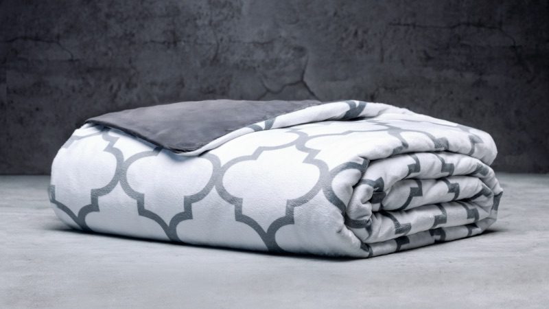 Product page photo of the Luxome Removable Cover Weighted Blanket