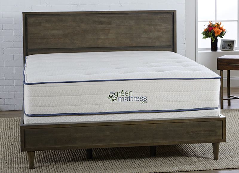 urban green natural mattress pad