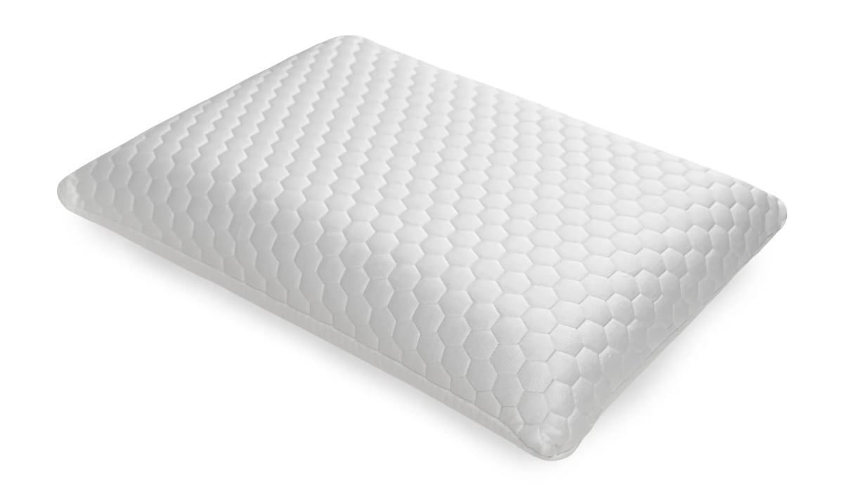 Product page photo of the Helix GlacioTex Cooling Memory Foam Pillow