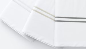 Saatva Embroidered Sateen Sheet Set