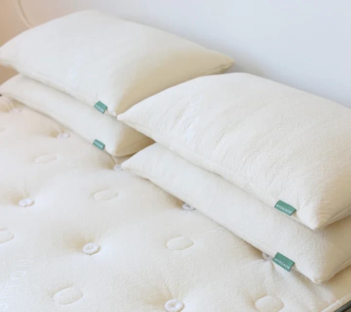 Product page photo of the Avocado Green Pillow