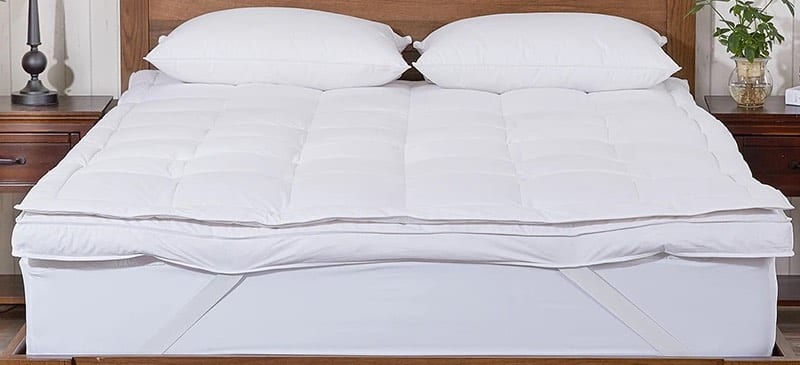 Pure Down Goose Feather Mattress Topper