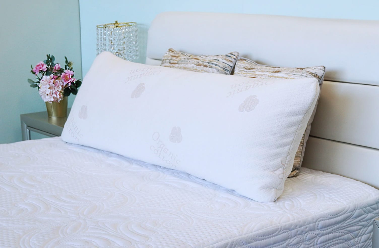 Sleep number optionable no shift body pillow