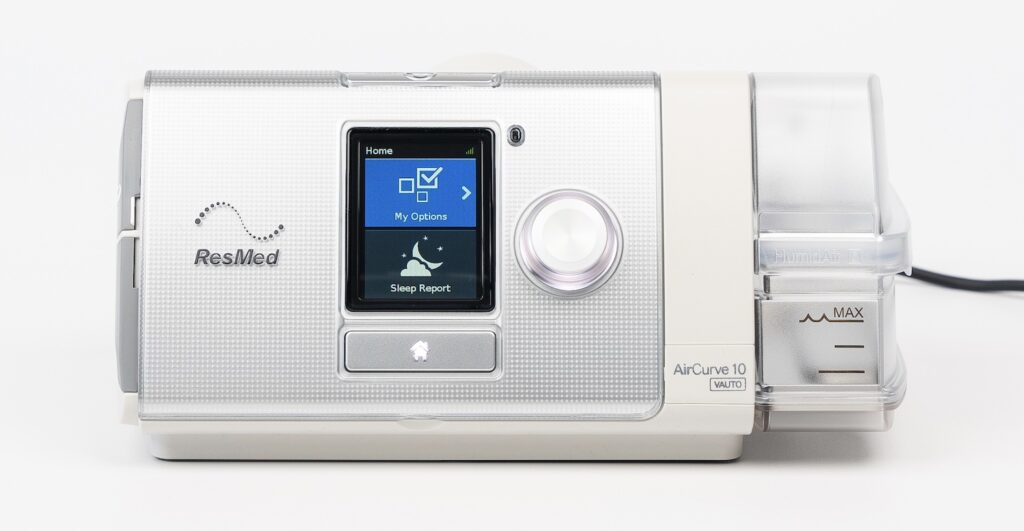 SleepFoundation.org photo of the ResMed AirCurve 10 Vauto