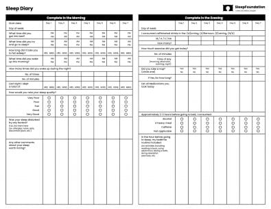 free self test diary free self test diary