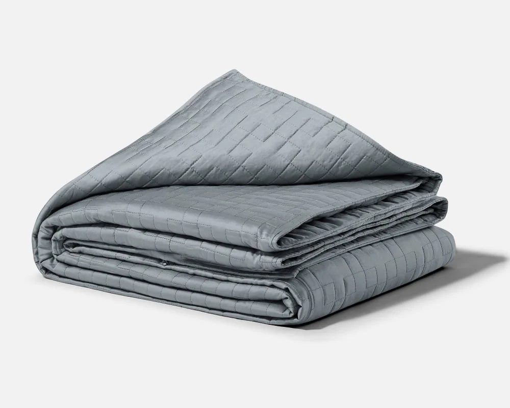 Product page image of the Gravity Cooling Weighted Blanket
