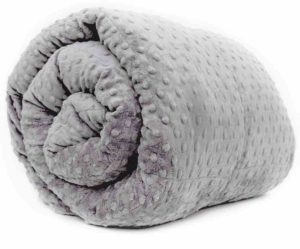 Mosaic Minky Weighted Blanket