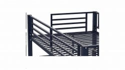 Your Zone  Metal Loft Bed