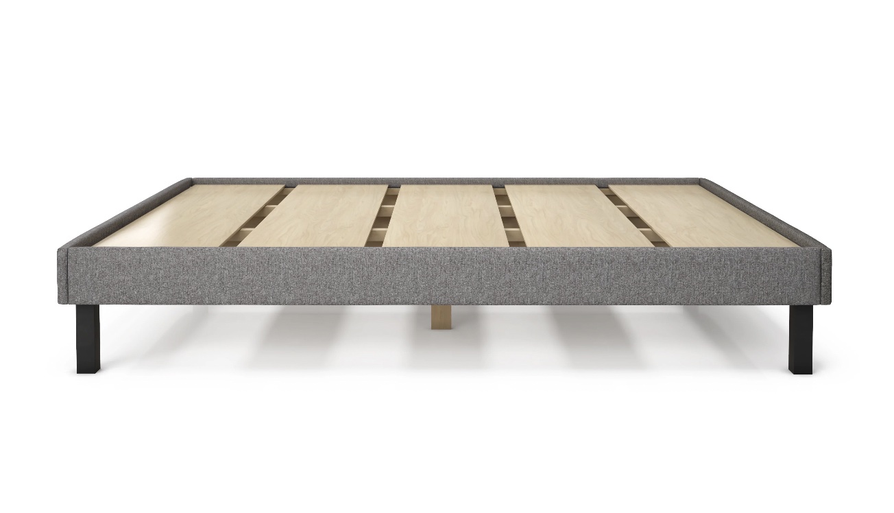 Product page photo of the Emma Upholstered Platform Bed