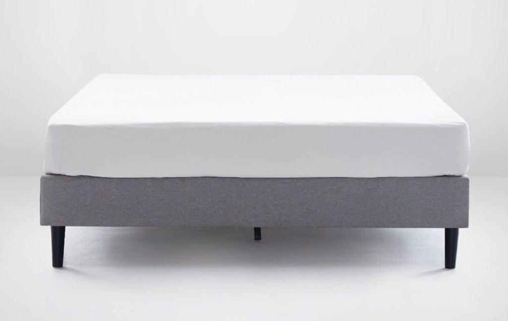 Silk & Snow Platform Bed