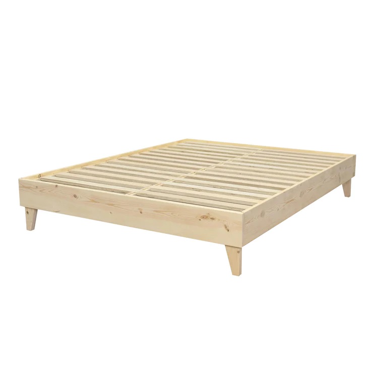 product image of the emma rustic wooden bed