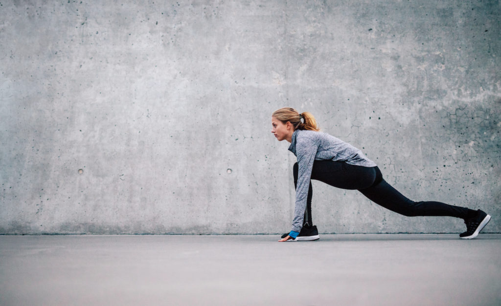 Woman Exercising Insomnia