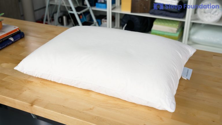 Best Pillows for Neck Pain - Best Firmness Options - Boll & Branch Down Chamber Pillow