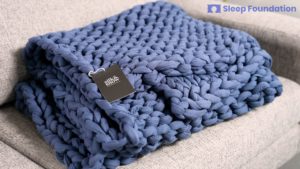 Silk & Snow Knit Weighted Blanket