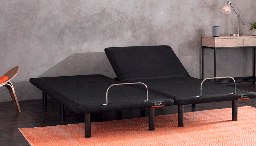 Layla adjustable base split
