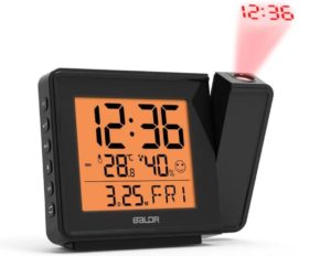 Brookstone BALDR Projection Alarm Clock