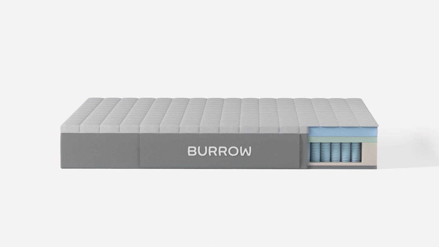 product image of the Lyric Hybrid mattress by Burrow