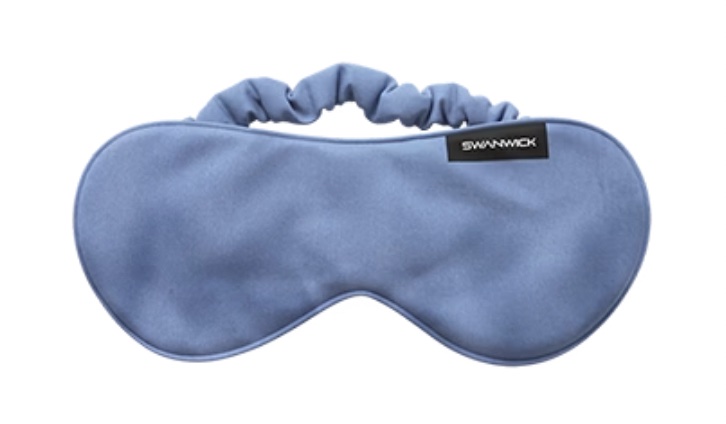 Product page photo of the Swanwick Silk Sleep Mask