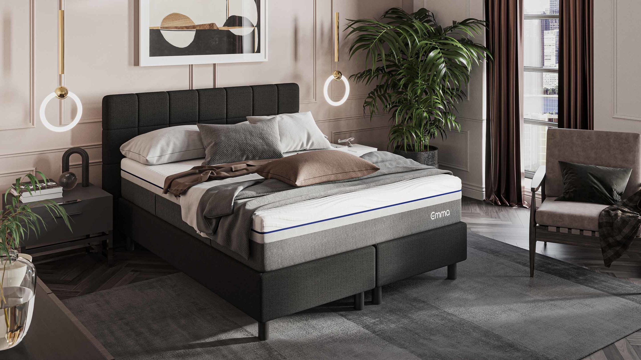 emma original hybrid king size mattress