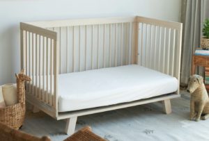 Avocado Organic Cotton Crib Sheet