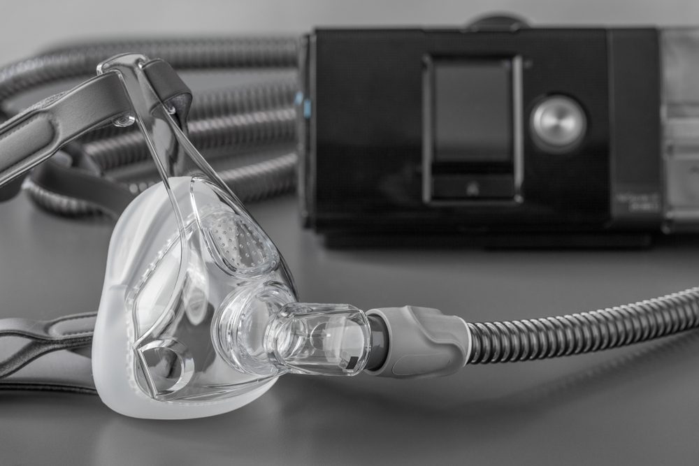 stock photo of a cpap machine