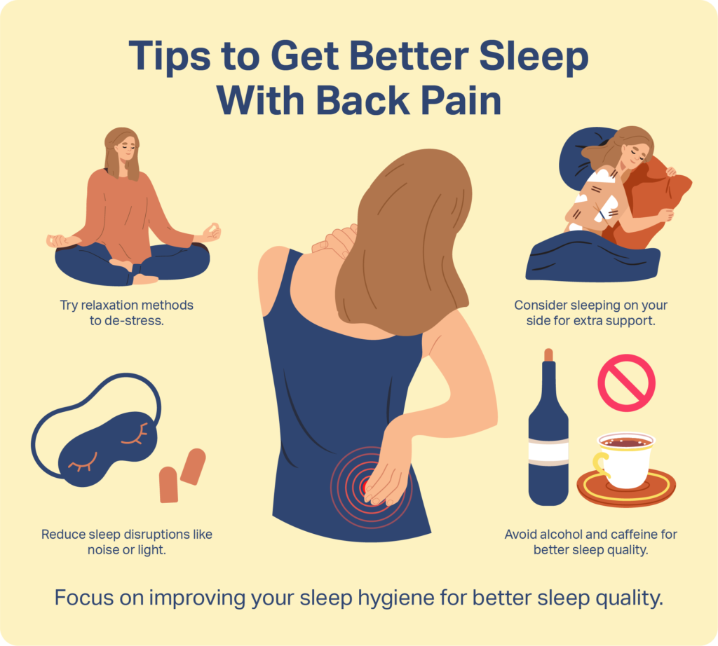 Tips to reduce sleep-related back pain