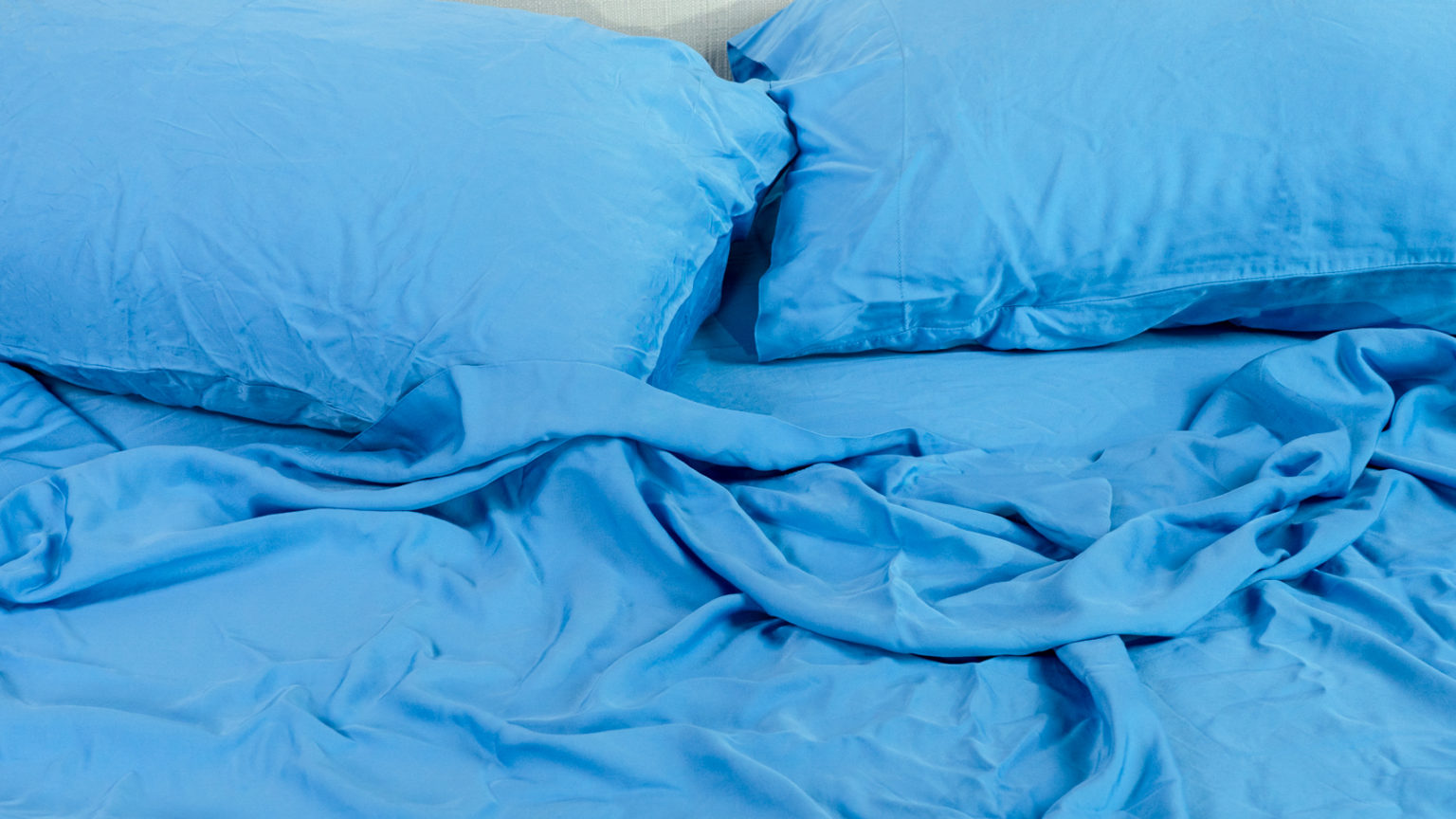 A picture of the Sweet Zzz Organic Bamboo Sheets in Sleep Foundation's test lab.