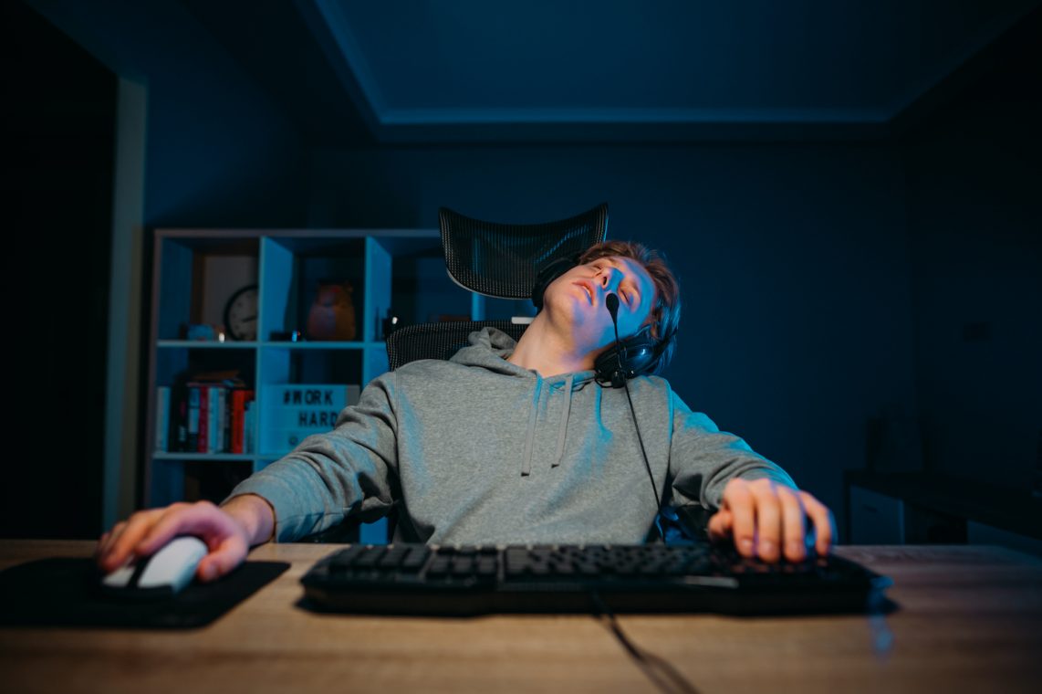 How Gamers Actually Sleep