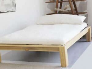 The Futon Shop All Natural Latex and Wool Shikibuton Futon Mattress