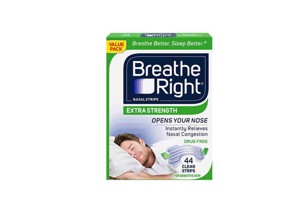 product image of the Breathe Right Extra Strength Clear Nasal Strips