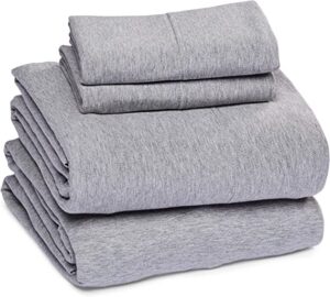 AmazonBasics Jersey Sheet Set