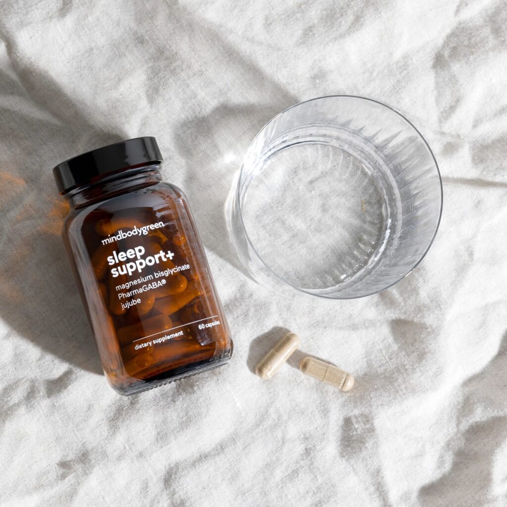 Best Magnesium Supplements for Sleep: Our Experts Weigh in product image of the MindBodyGreen Sleep Support+