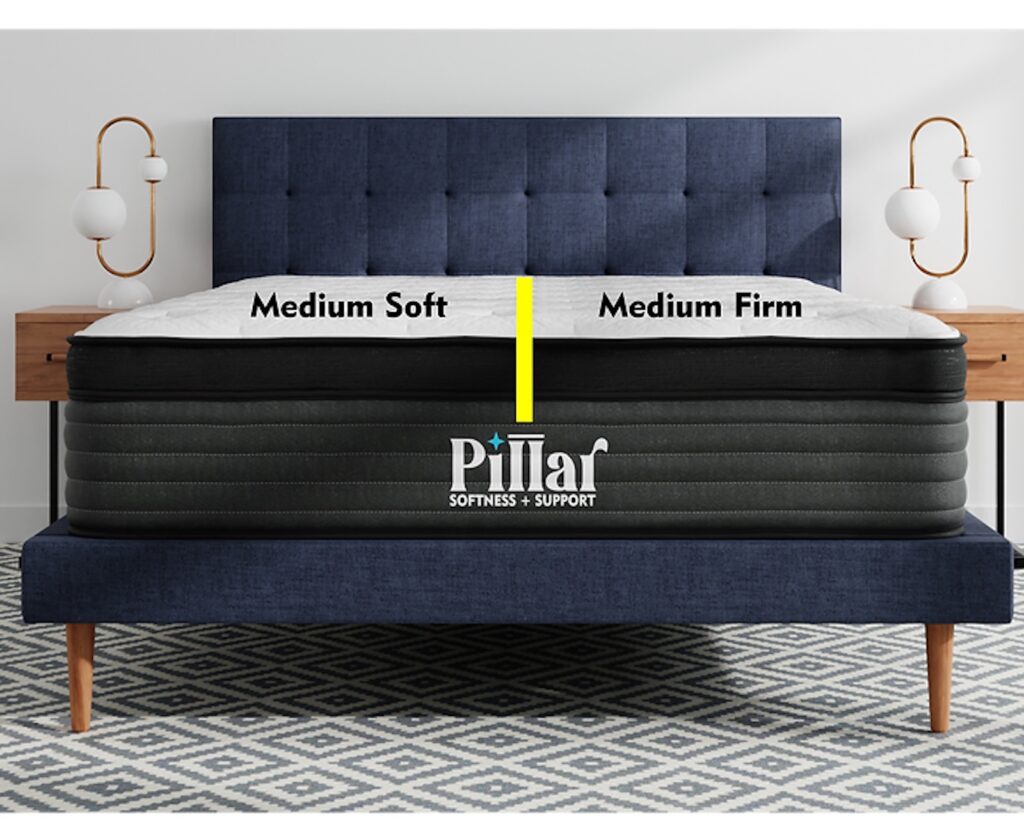 Pillar Split Firmness Mattress