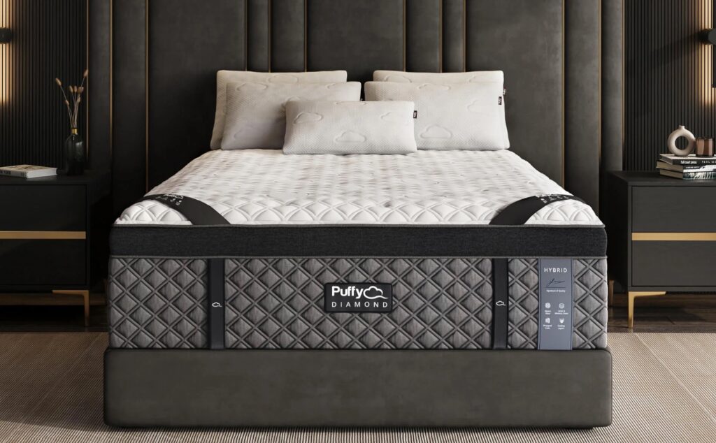 Puffy Diamond Mattress Review product image of the Puffy Diamond Mattress