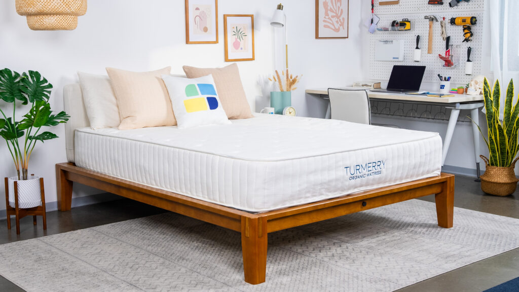 product image of the Turmerry Certified Organic Latex Hybrid Mattress