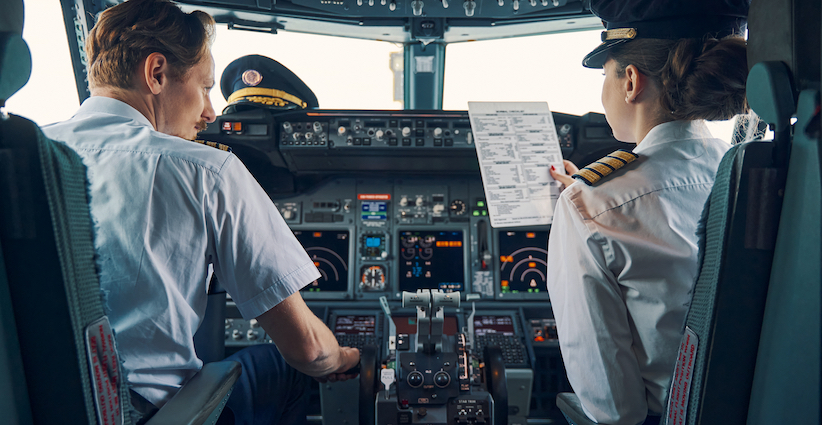 Image for Pilots Falling Asleep and Veering Off Course Spotlights Drowsy Flying