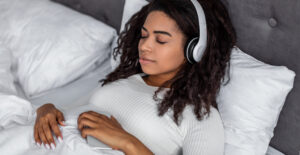 Listening to Calming Words While Asleep Boosts Deep Sleep