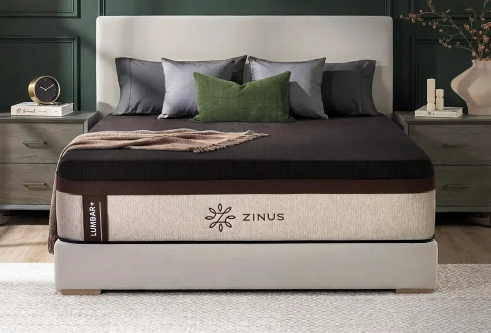 Zinus Lumbar+ Premium Memory Foam Mattress Review: Test Lab Ratings